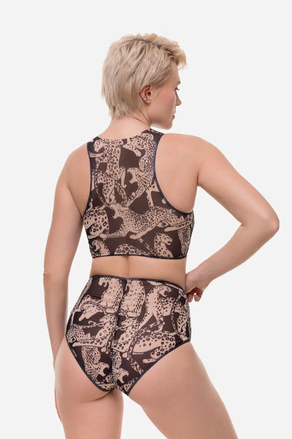 Wild Cat High Waist Bikini