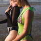 Tricks Black One-Piece Swimsuit