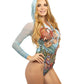 Lina-Marlina One-Piece Swimsuit with Lace