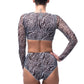 Fake Zebra High Waist Bikini