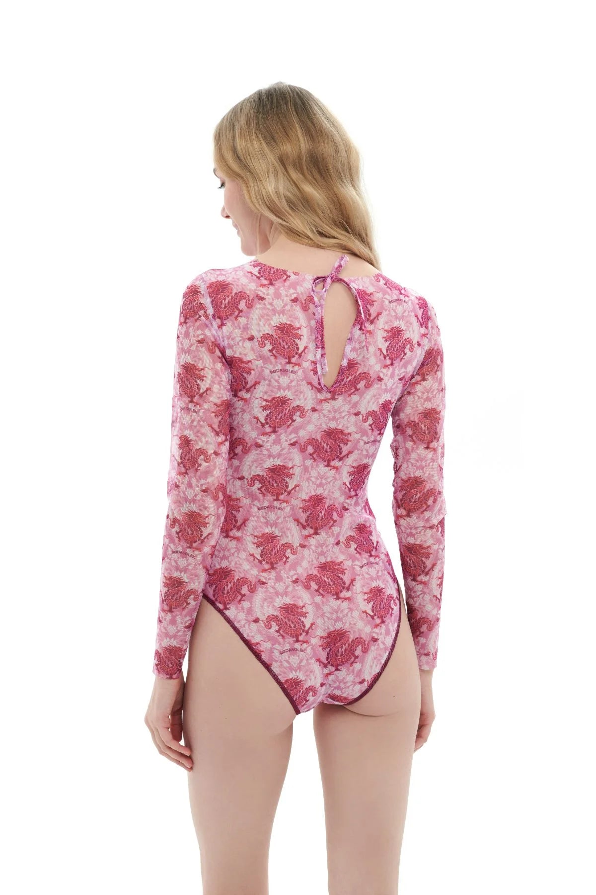 Pink Dragon One-Piece Swimsuit