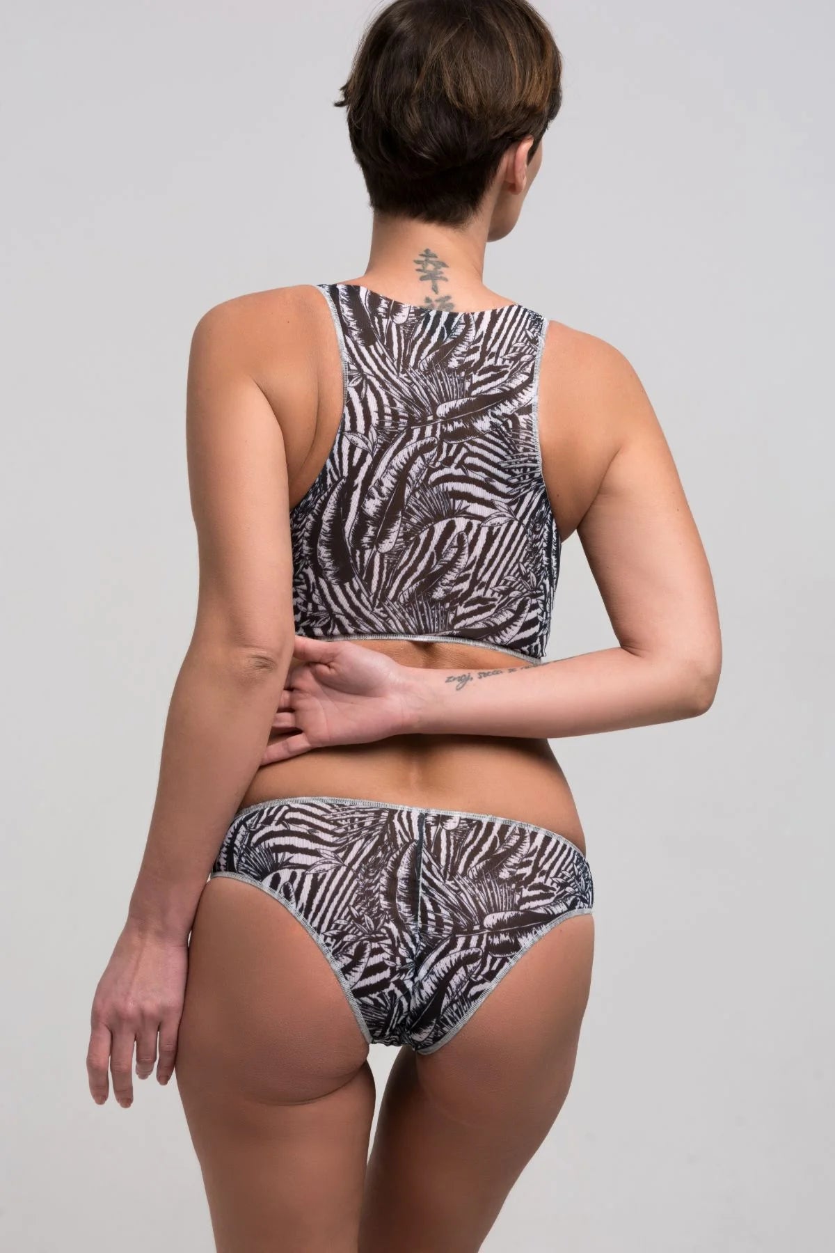 Fake Zebra Classic Bikini