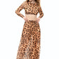 Leopard Beach Skirt