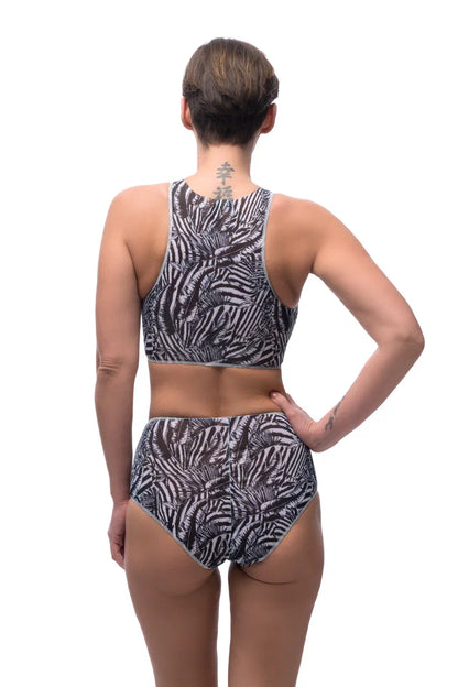 Fake Zebra Sport Top