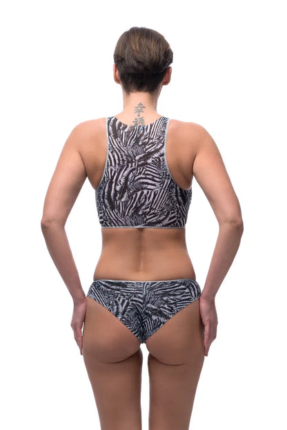 Fake Zebra Sport Top