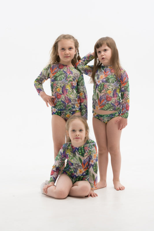 Tropical Vibes Kids Beachwear