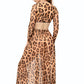 Leopard Beach Skirt