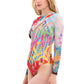 Graffiti One-Piece Swimsuit
