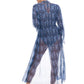 Snake Blue Robe